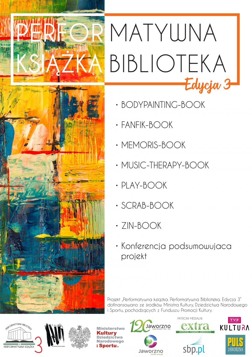Performatywna książka. Performatywna Biblioteka. Edycja 3