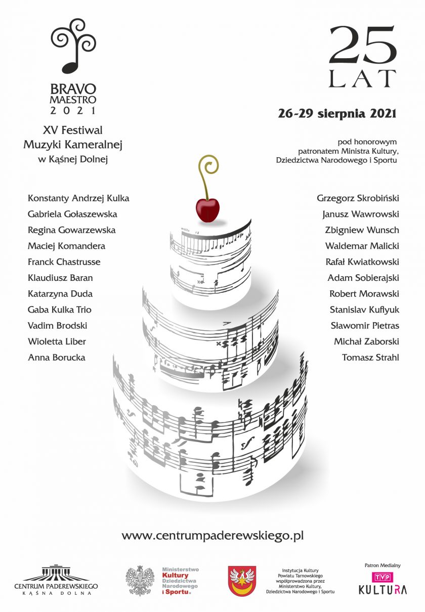 25 lat Bravo Maestro/XV Festiwal Muzyki Kameralnej w Kąśnej Dolnej
