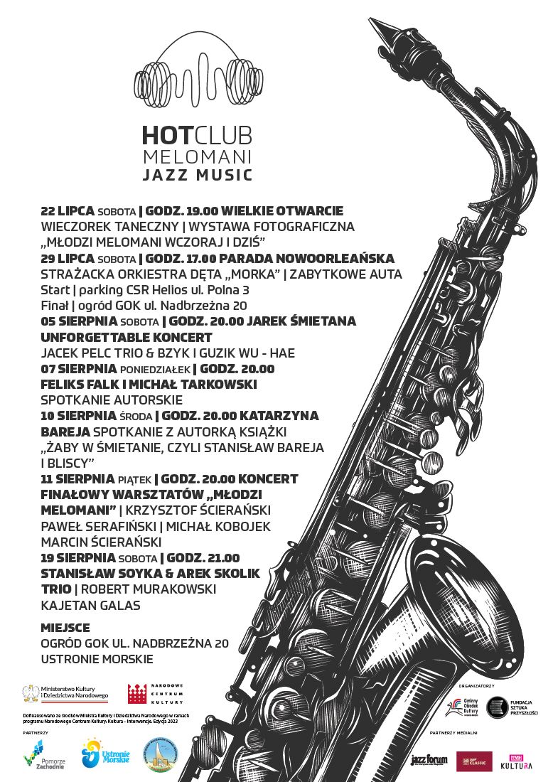 Hot Club Melomani - Ustronie Morskie letnią stolica jazzu