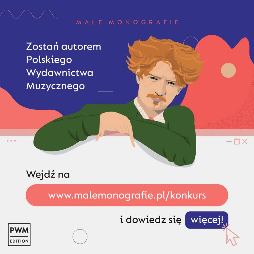 Polskie Wydawnictwo Muzyczne ogłasza konkurs na napisanie  Małej Monografii o Ignacym Janie Paderewskim