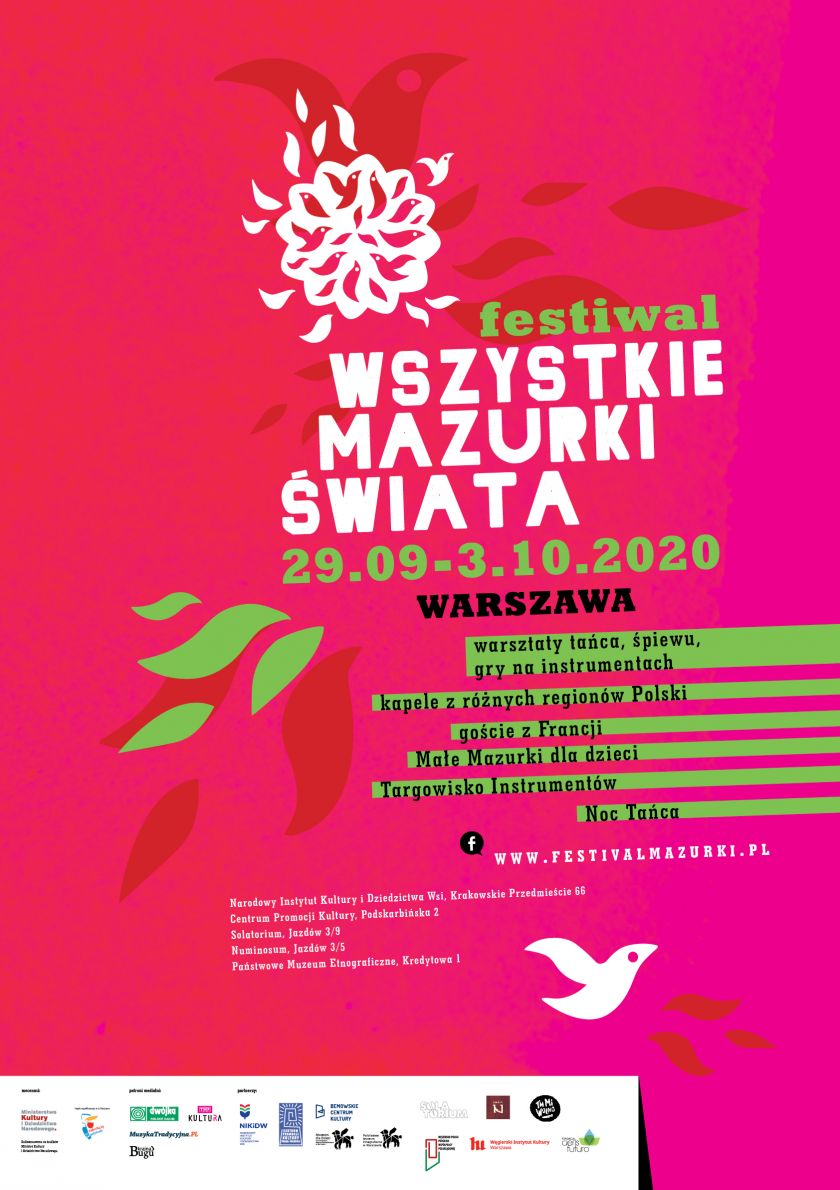 Festiwal Wszystkie Mazurki Świata 2020/29 września – 3 października