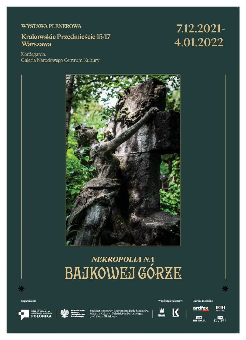 Instytut POLONIKA zaprasza na wystawę plenerową „Cmentarz Bajkowa”