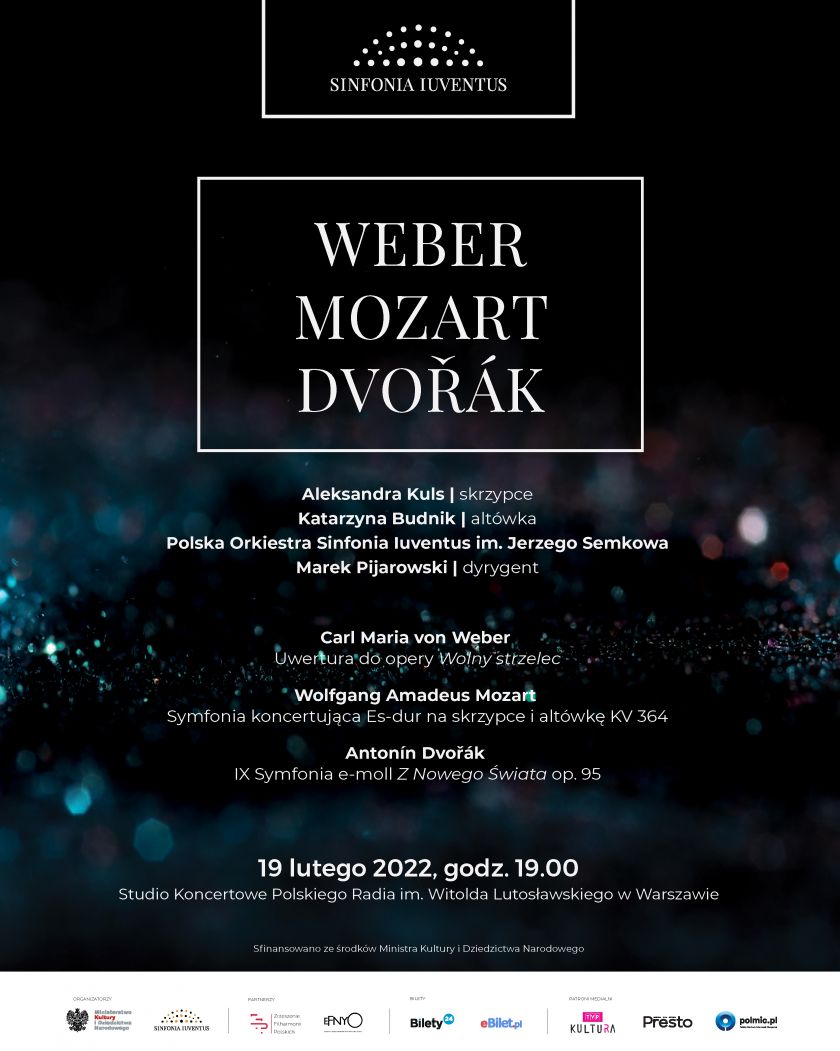 Koncert Sinfonii Iuventus  WEBER | MOZART | DVOŘÁK