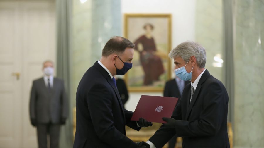 Michał Laskowski z Poznania prezesem Izby Karnej SN, fot. PAP/Eliza Radzikowska-Białobrzewska/KPRP
