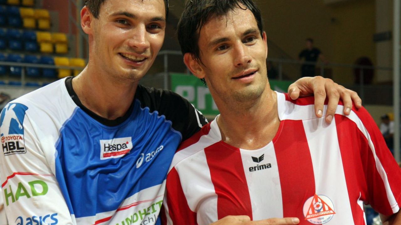 Krzysztof (L) i Marcin Lijewscy (fot. PAP/Tomasz Wojtasik)