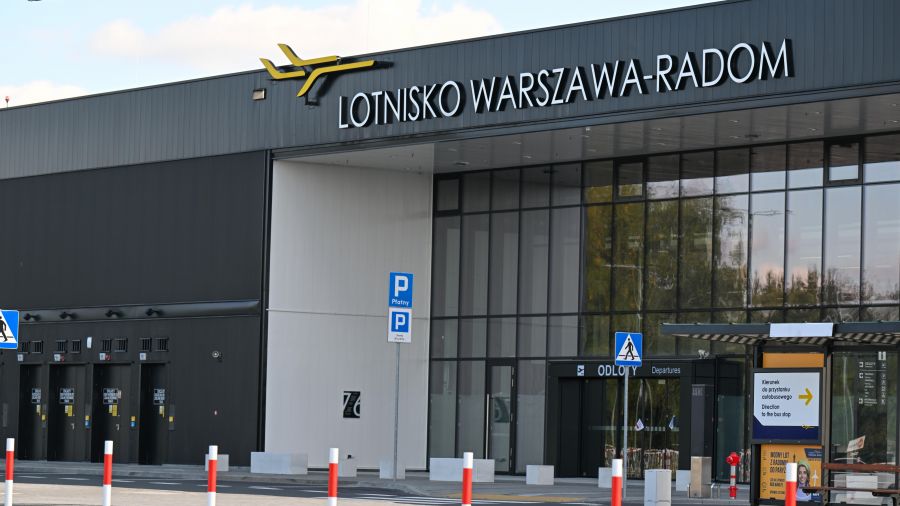 Port Lotniczy Warszawa-Radom (zdjęcie ilustracyjne) / fot. Piotr Polak, PAP
