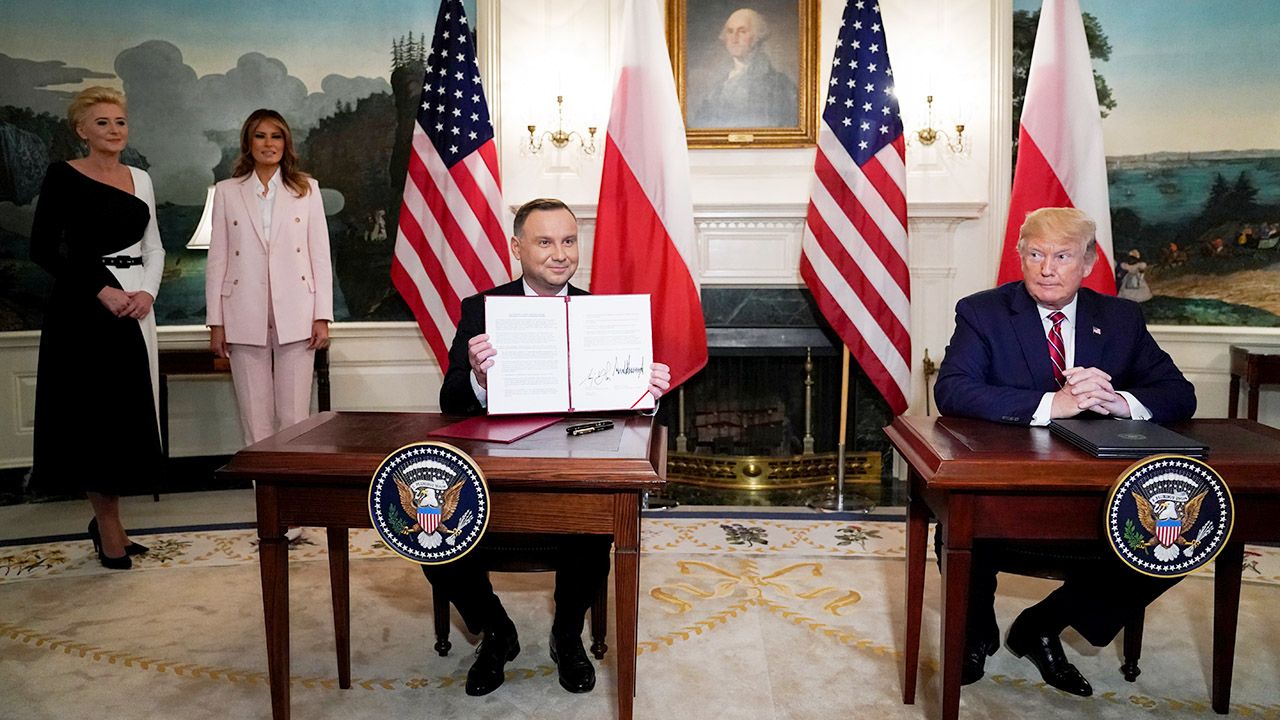 Podpisana przez prezydentów deklaracja „to duże osiągniecie dyplomatyczne i polityczne” – ocenia dyrektor PISM dr Sławomir Dębski (fot. REUTERS/Kevin Lamarque)