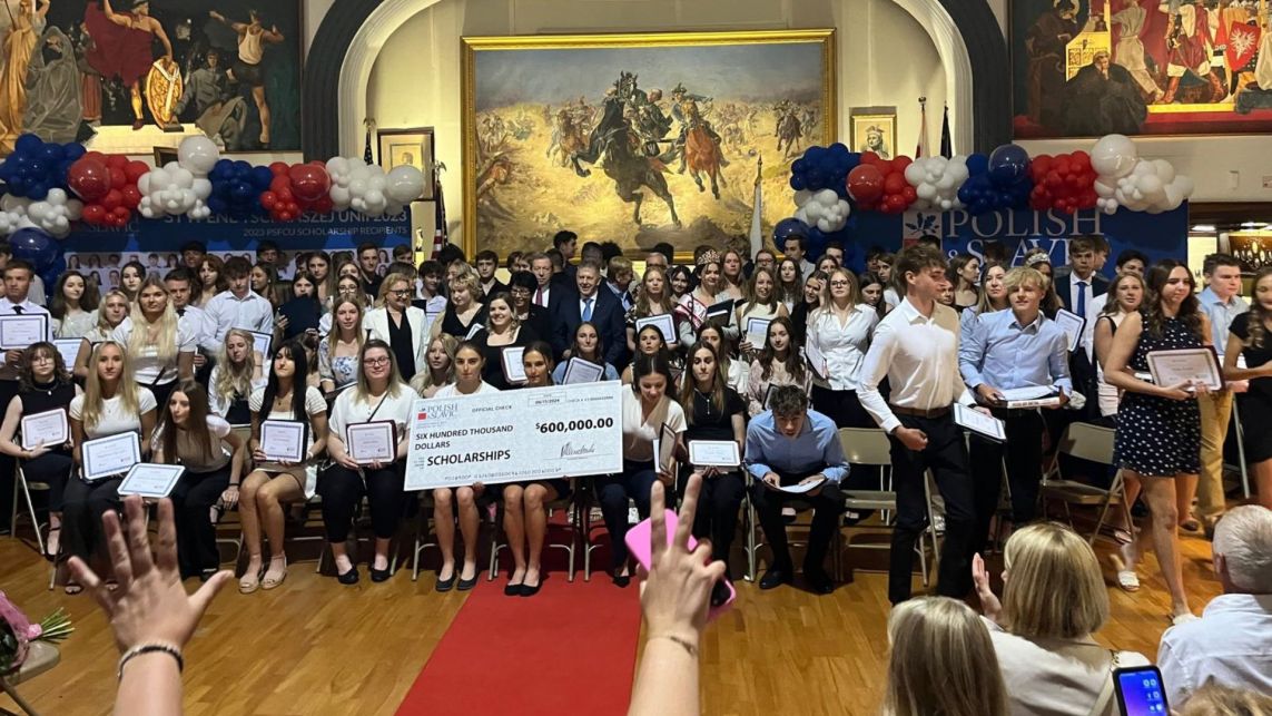 USA: Tegoroczne stypendia PSFCU rozdane, fot. Krystyna Skoczeń