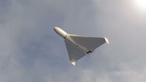 Дрон-камікадзэ «Shahed-136». Фота: mil.in.ua