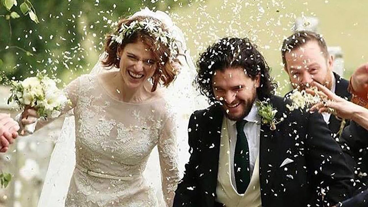 Para poznała się w 2012 r. na planie serialu (fot. Instagram/Kit Harington) Para poznała się w 2012 r. na planie serialu (fot. Instagram/Kit Harington)