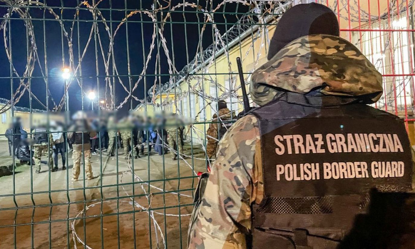 Bunt migrantów w Wędrzynie