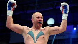 Marian Basiak, Łukasz Różański (fot. TVP Sport HD/PAP)