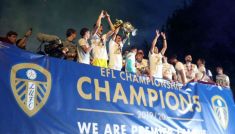 Leeds United świętuje awans do Premier League (Fot. REUTERS)