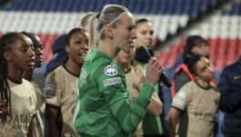 Katarzyna Kiedrzynek w meczu z BK Hacken (fot. Getty)