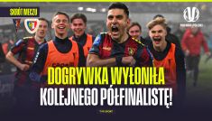 Pogoń Szczecin – Piast Gliwice. Puchar Polski, 1/4 finału (fot.TVP SPORT)