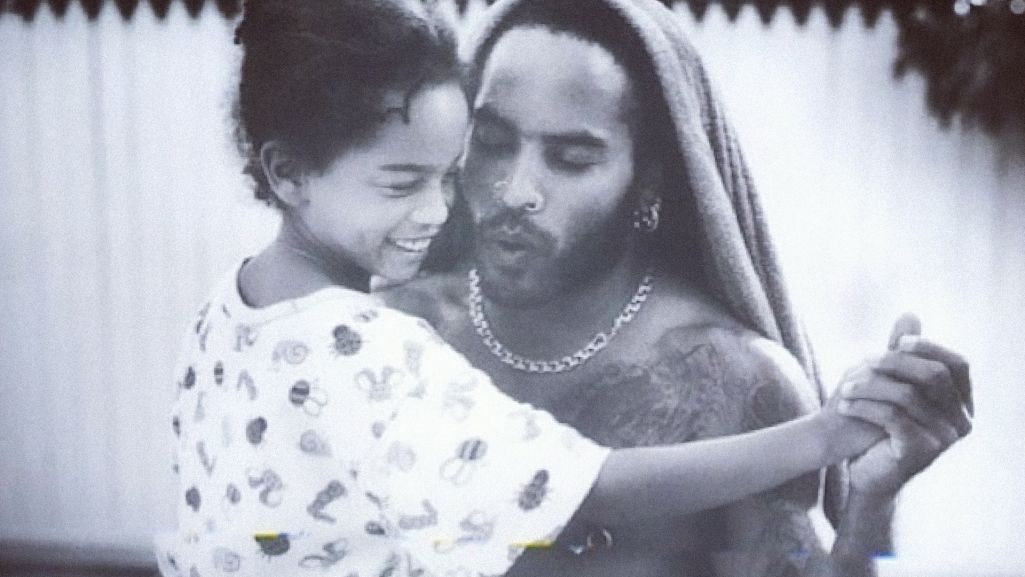 Piosenkę „Litte Girl’s Eyes” Lenny Kravitz napisał dla swojej dziewięcioletniej wówczas córeczki – Zoë. Fot. EastNews