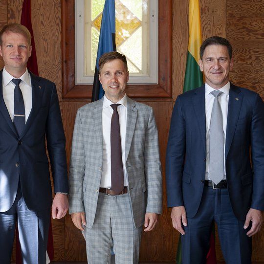 Міністры энергетыкі краіны Латвіі. (Фота: enmin.lrv.lt)