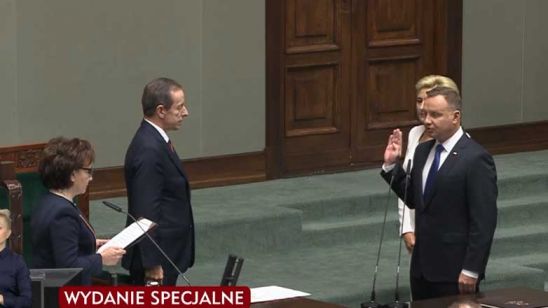 Zaprzysiężenie Andrzeja Dudy - relacja. Druga kadencja ...