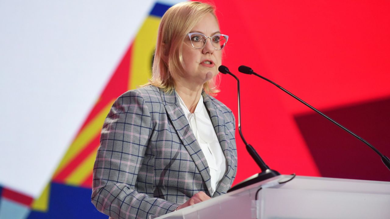 Minister Anna Moskwa (fot. PAP/Marcin Obara)