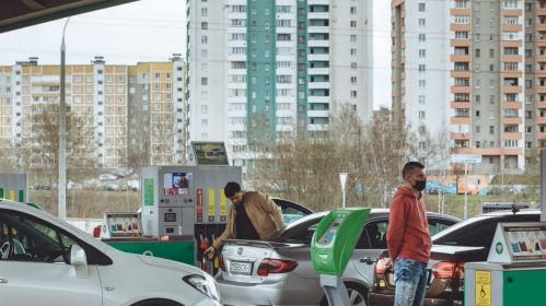 Автозаправочная станция компании «Беларуснефть» в Минске, Беларусь. Фото: Белсат