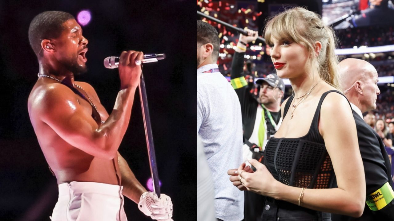 Usher i Taylor Swift (fot. PAP/EPA)