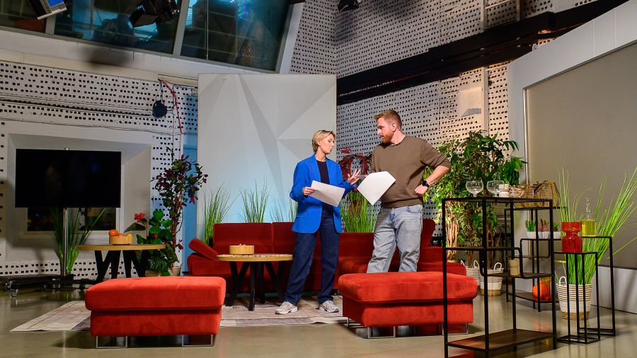 Nowy program na antenie TVP3 Łódź. To popołudniówka (fot. Agnieszka Bohdanowicz)