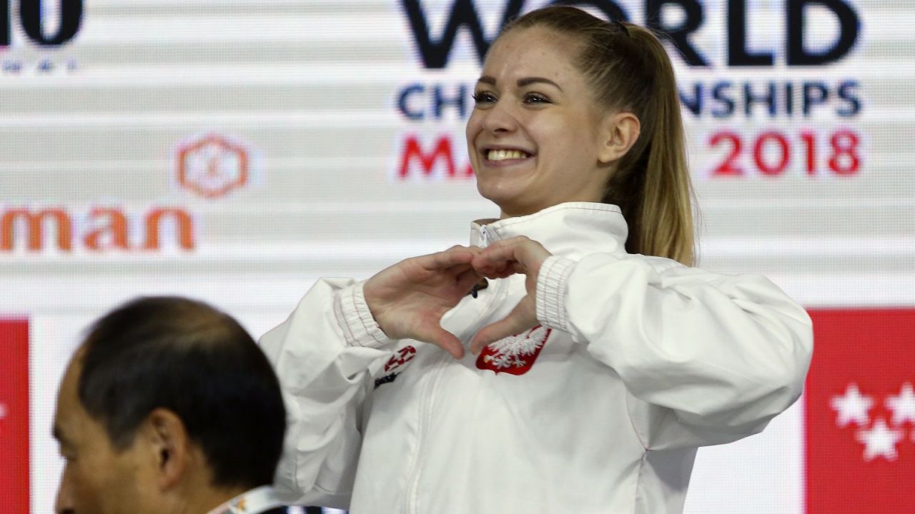 Dorota Banaszczyk została w sobotę mistrzynią świata w karate olimpijskim (fot. Getty)