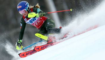 Amerykanka stanęla na podium po raz setny w karierze (fot. Getty)