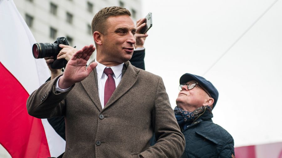 Robert Bąkiewicz ma sprawę w prokuraturze (fot. Forum)