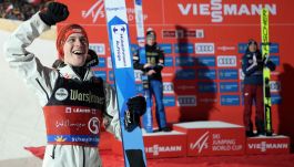 Stephan Leyhe - zwycięzca Willingen 5 (a może Willingen 3) (fot. PAP/EPA)