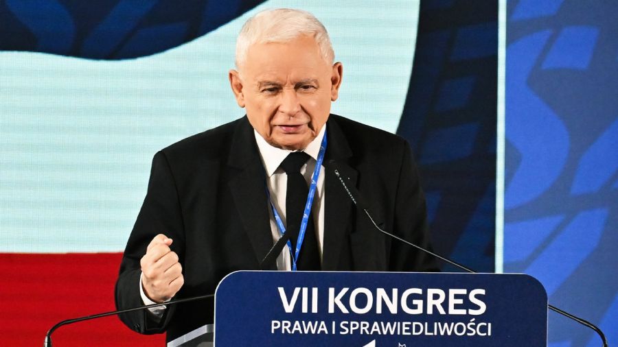 Jarosław Kaczyński chce całkowitego zakazu wjazdu do Polski (fot. PAP/Piotr Polak)