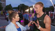 Piotr Lisek (fot. TVP Sport HD)
