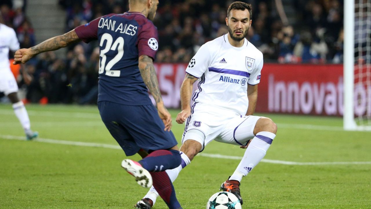 Dani Alves i Ivan Obradović (fot. Getty Images)