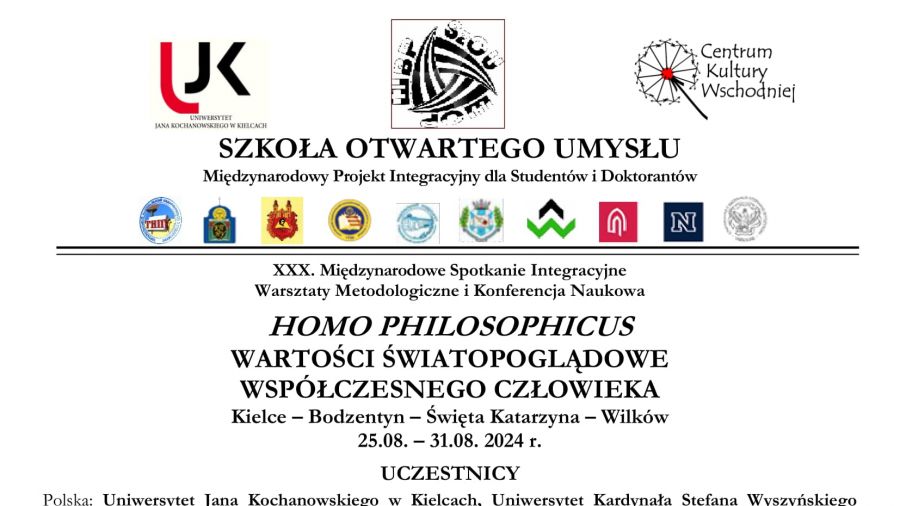 XXX Międzynarodowe Spotkanie Integracyjne w ramach Projektu  