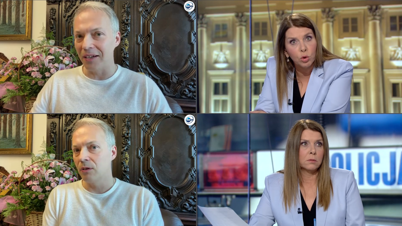 – Pani redaktor sugeruje, że jak nie było LGBT, to nie było homoseksualistów? – mówił Jacek Żalek (fot. Facebook/Jacek Żalek) – Pani redaktor sugeruje, że jak nie było LGBT, to nie było homoseksualistów? – mówił Jacek Żalek (fot. Facebook/Jacek Żalek)