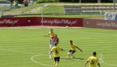 Resovia – Widzew. Składna akcja i gol Maksymiliana Hebela [WIDEO] (fot. TVP)