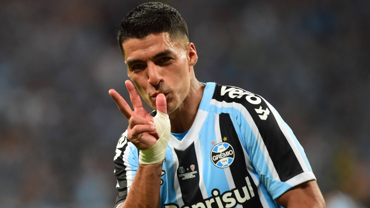 Luis Suarez zadebiutował w barwach Gremio Porto Alegre (fot. PAP/EPA)