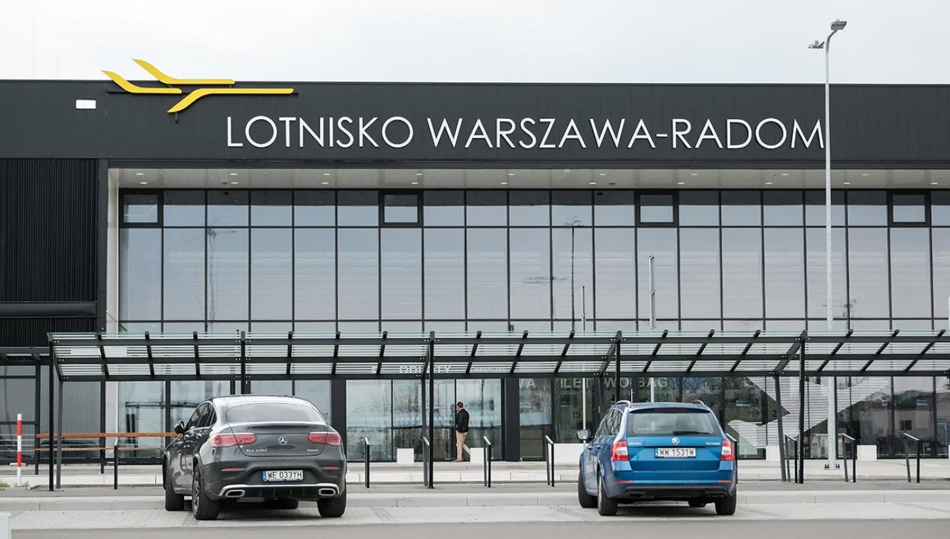 Lotnisko w Radomiu podsumowuje pierwszy okres działalności (fot. PAP/Mateusz Marek)