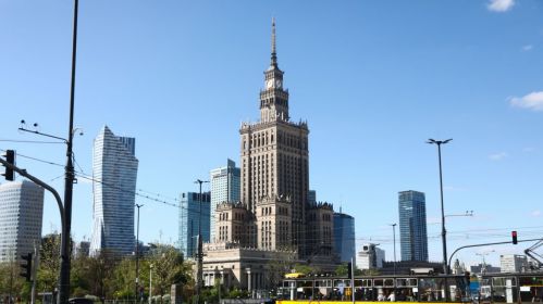 Варшава. Польша. 11 апреля 2024 года. 