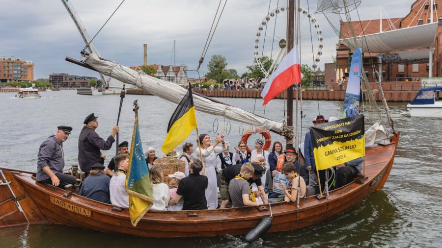 Kaszubscy rybacy i „Fishmarkt” na Gdańskich Dniach Kaszubskich (fot. Dominik Paszliński / www.gdansk.pl)