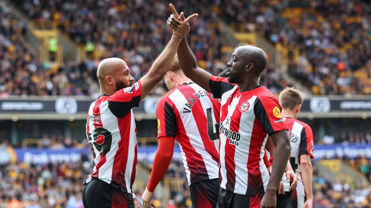 Bryan Mbeumo i Yoane Wissa (fot. Getty Images)