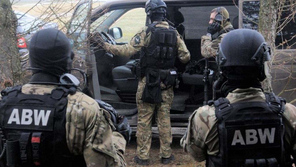 Працаўнікі Агенцтва ўнутранай бяспекі Польшчы. (Фота: abw.gov.pl)