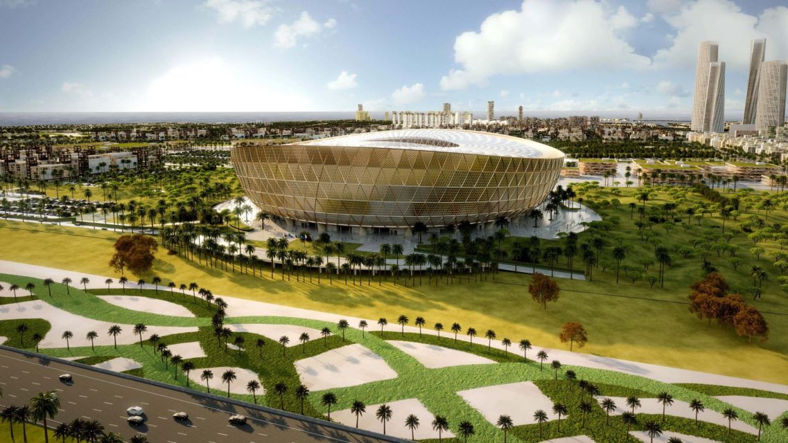 Katar 2022 Lusail Iconic Stadium nowy projekt stadionu (sport.tvp.pl)