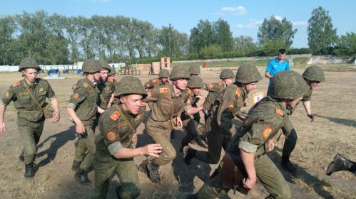 Совместные учебно-полевые сборы учащихся кадетских училищ. 2023 год. Фото: belkadet.by