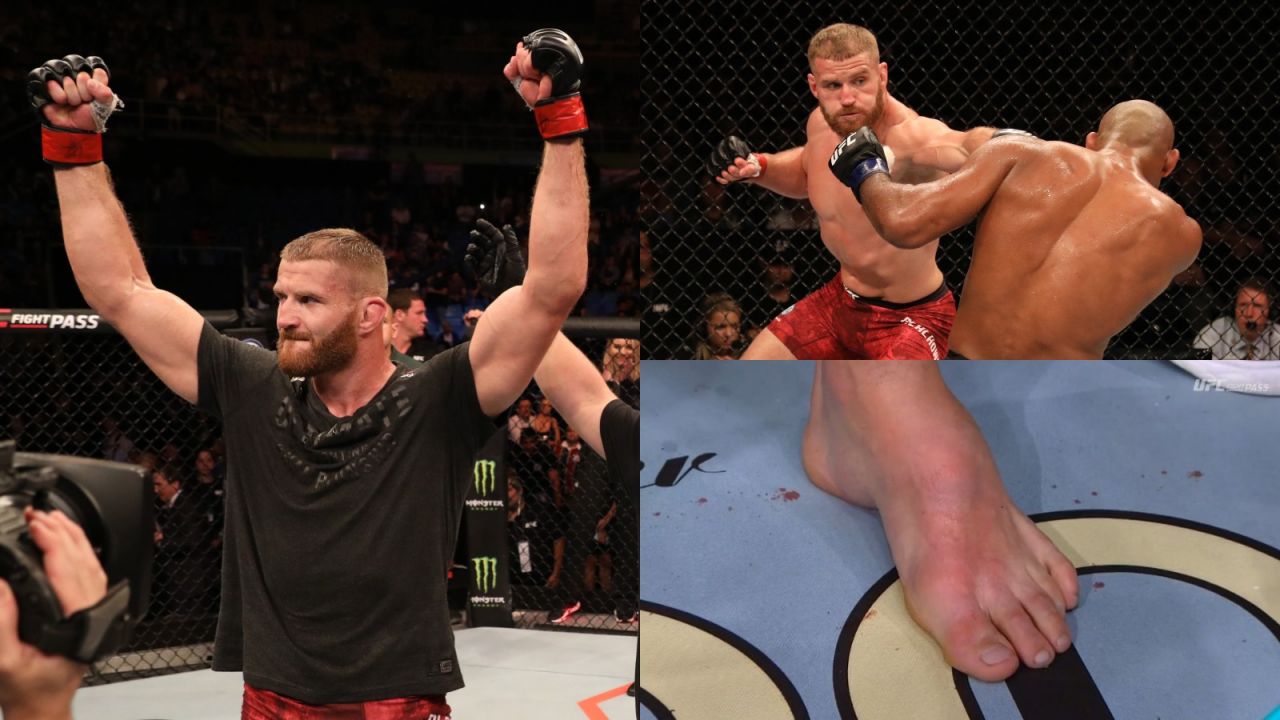 UFC: zwycięstwo mimo opuchniętej stopy. Jan Błachowicz wypunktował Jacare Souzę (sport.tvp.pl)