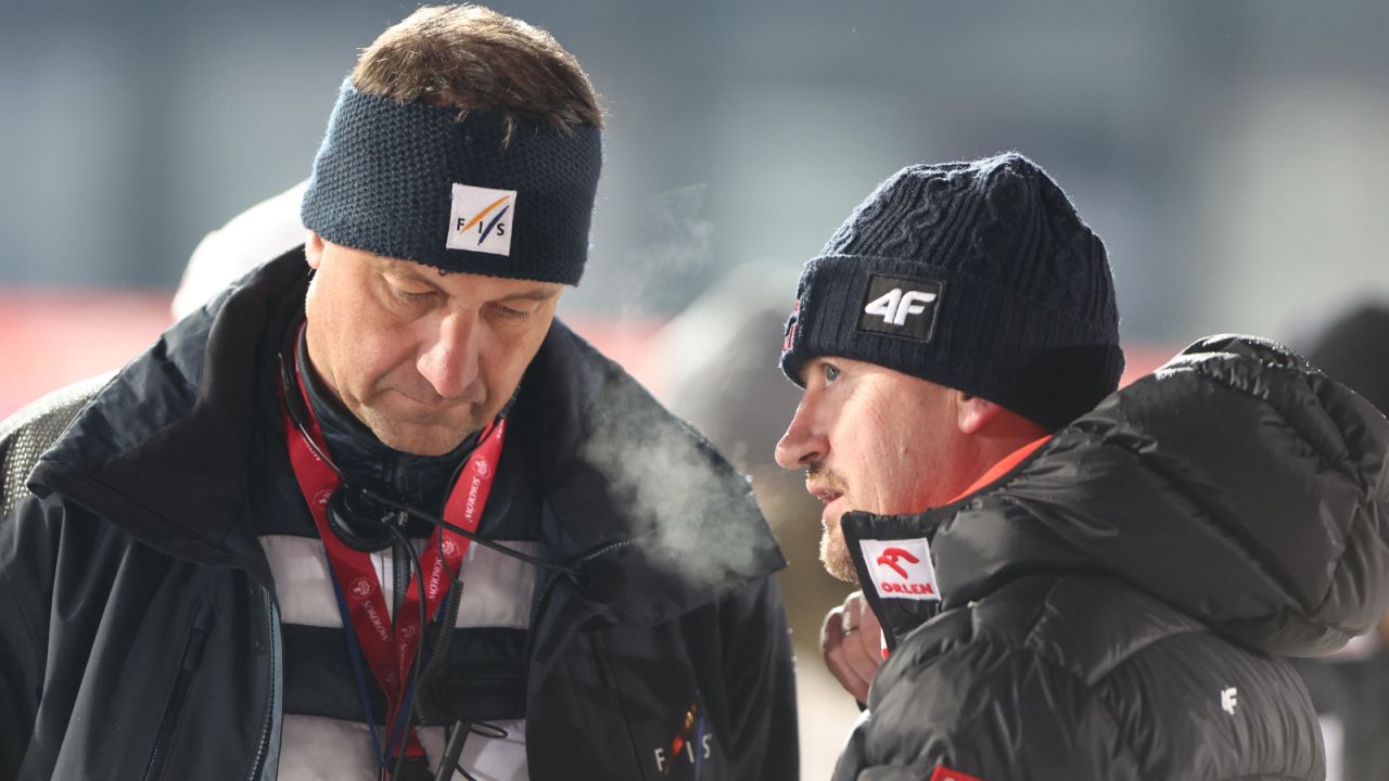 Sandro Pertile od 2020 roku jest dyrektorem PŚ w skokach narciarskich (fot. PAP)