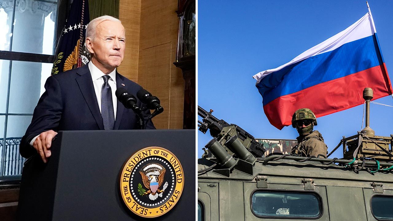 „Putin jest mistrzem wykorzystywania konfliktów zamrożonych” (fot. Andrew Harnik-Pool/Getty Images; Bekir Kasim/Anadolu Agency via Getty Images) „Putin jest mistrzem wykorzystywania konfliktów zamrożonych” (fot. Andrew Harnik-Pool/Getty Images; Bekir Kasim/Anadolu Agency via Getty Images)