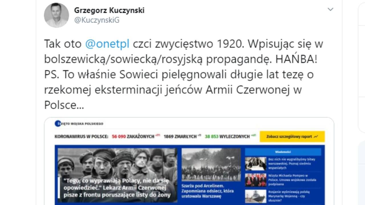 Tweetuje Grzegorz Kuczyński (fot. tt)