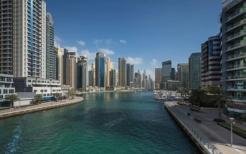 Dubai Marina skyline (Фота: A.Savin / Wikipedia)