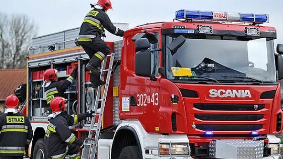 Pożar w szpitalu. Ewakuowano pacjentów i personel